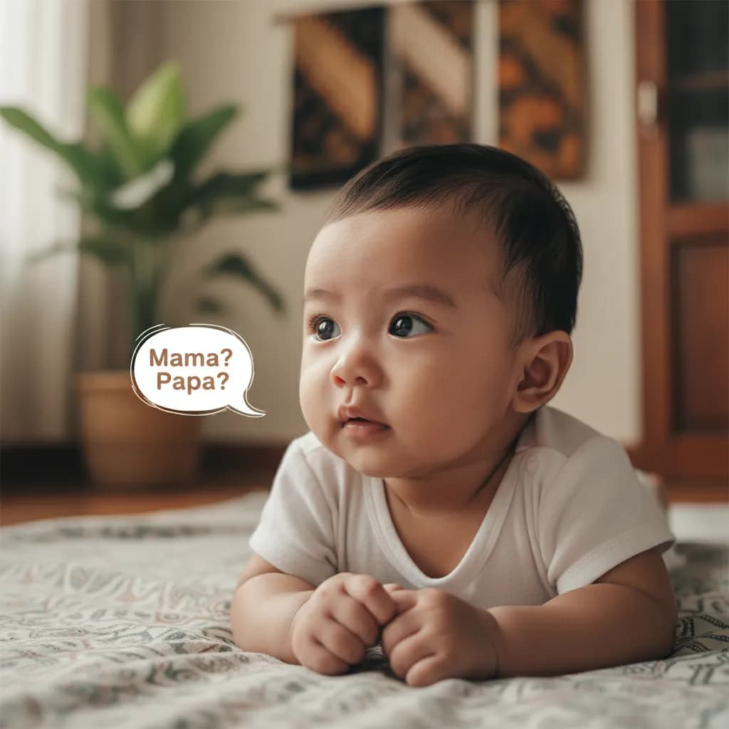Bayi merespons visual (melihat), tetapi tidak saat dipanggil,