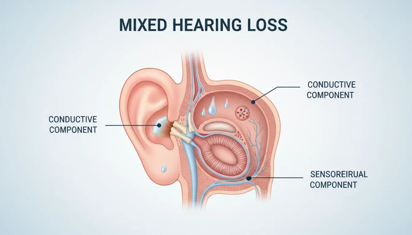 Gangguan Pendengaran Campuran (Mixed Hearing Loss)